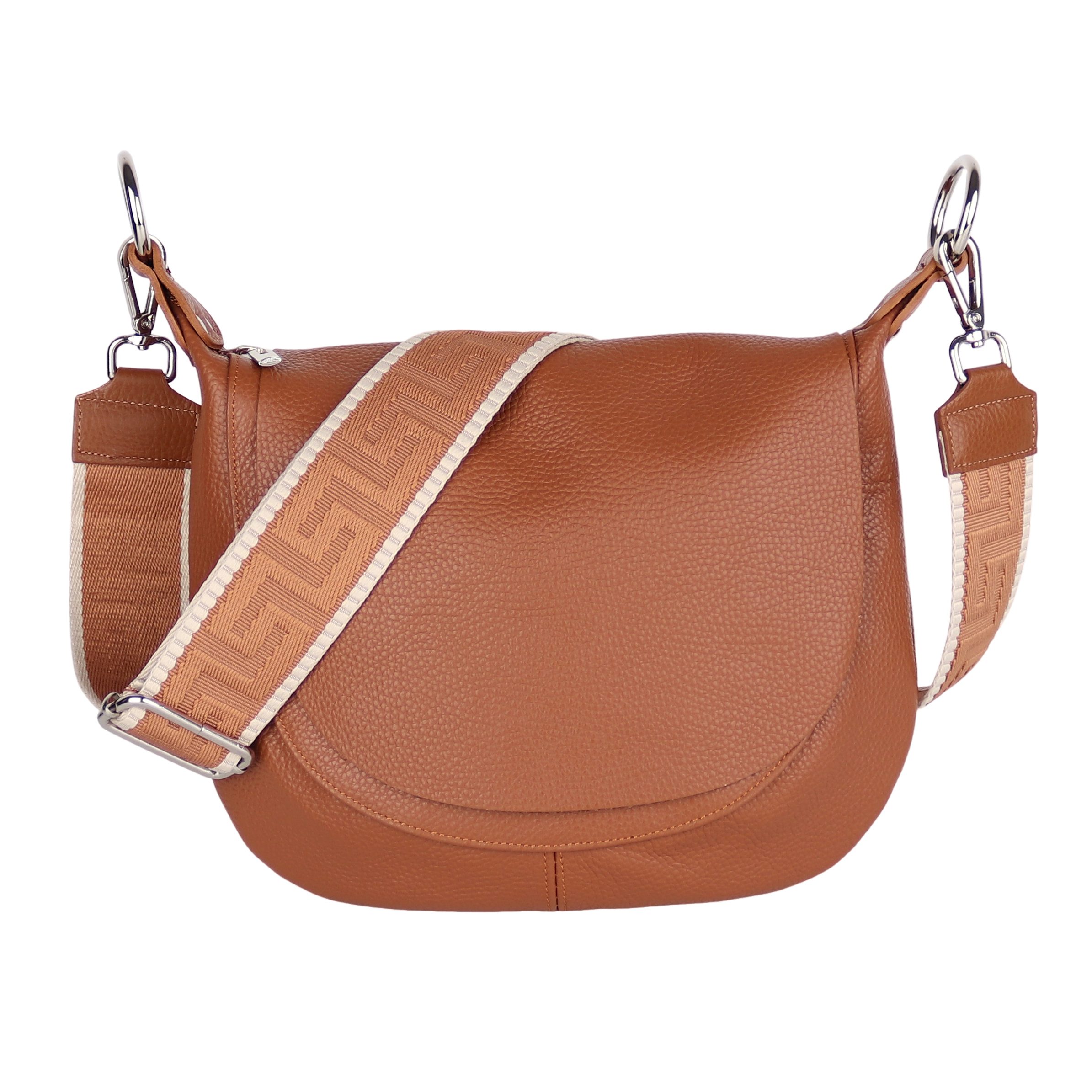 Upgrade Version (mit 2 Gurte): Cognac Uni