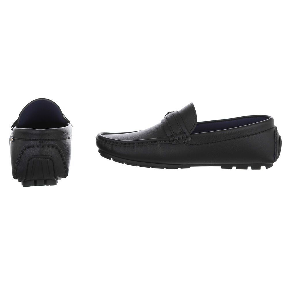 Coolwalk Herren Mokassin Slip-On mit profilierter Sohle Slipper (91563752) Flach Slipper in Schwarz – Bild 5 von 5