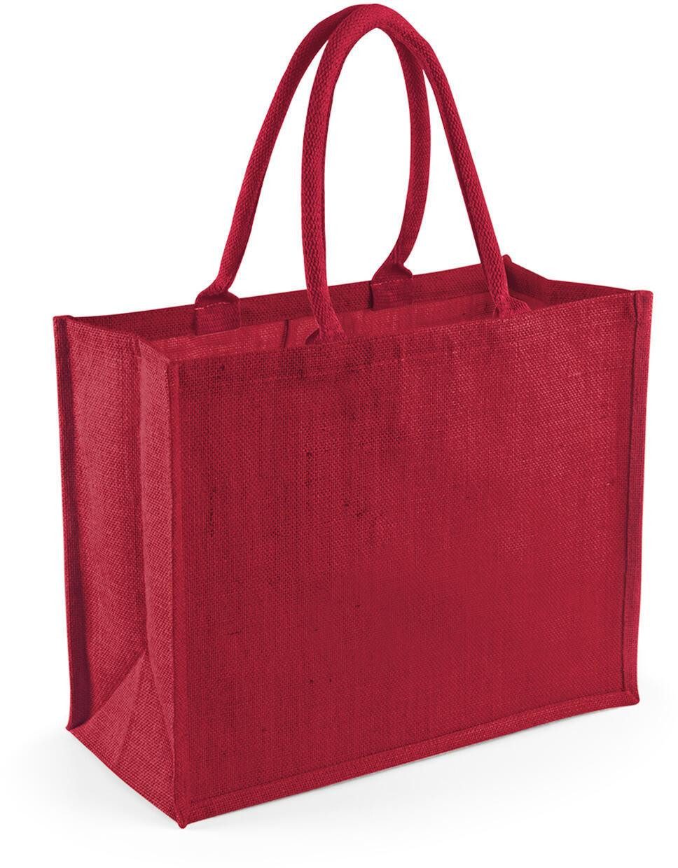 Westford Mill Umhängetasche Classic Jute Shopper 42 x 33 x 19 cm