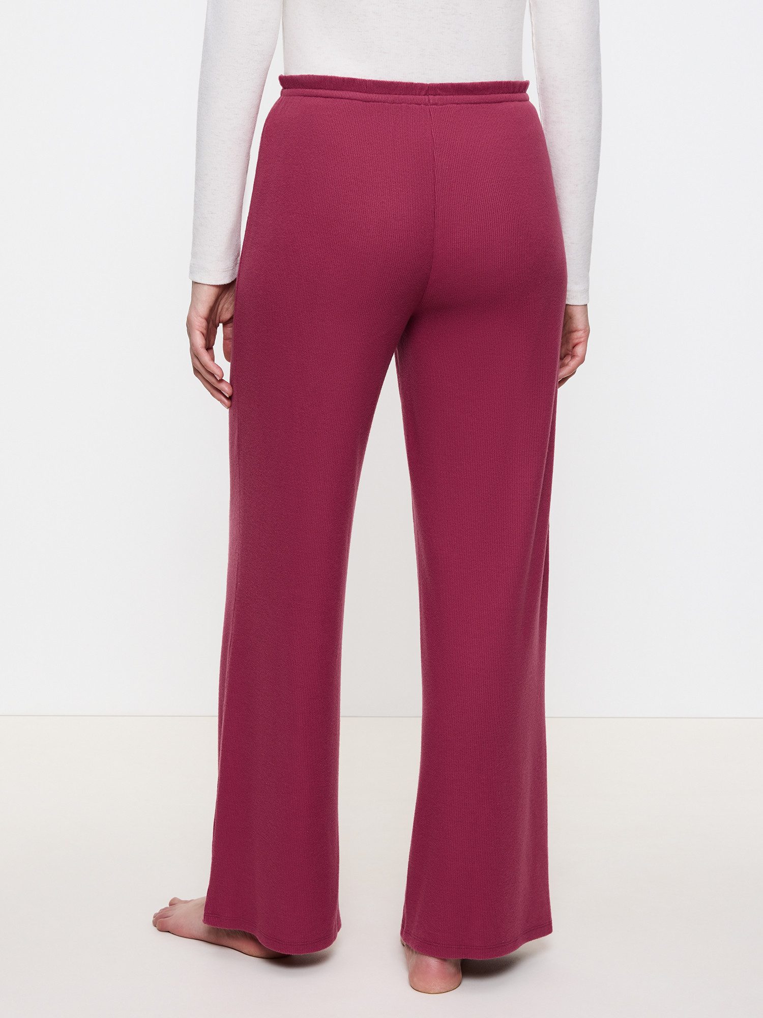 Triumph Pyjamashorts Mix & Match verstellbarer, gerüschter Bund - warm und gemütlich