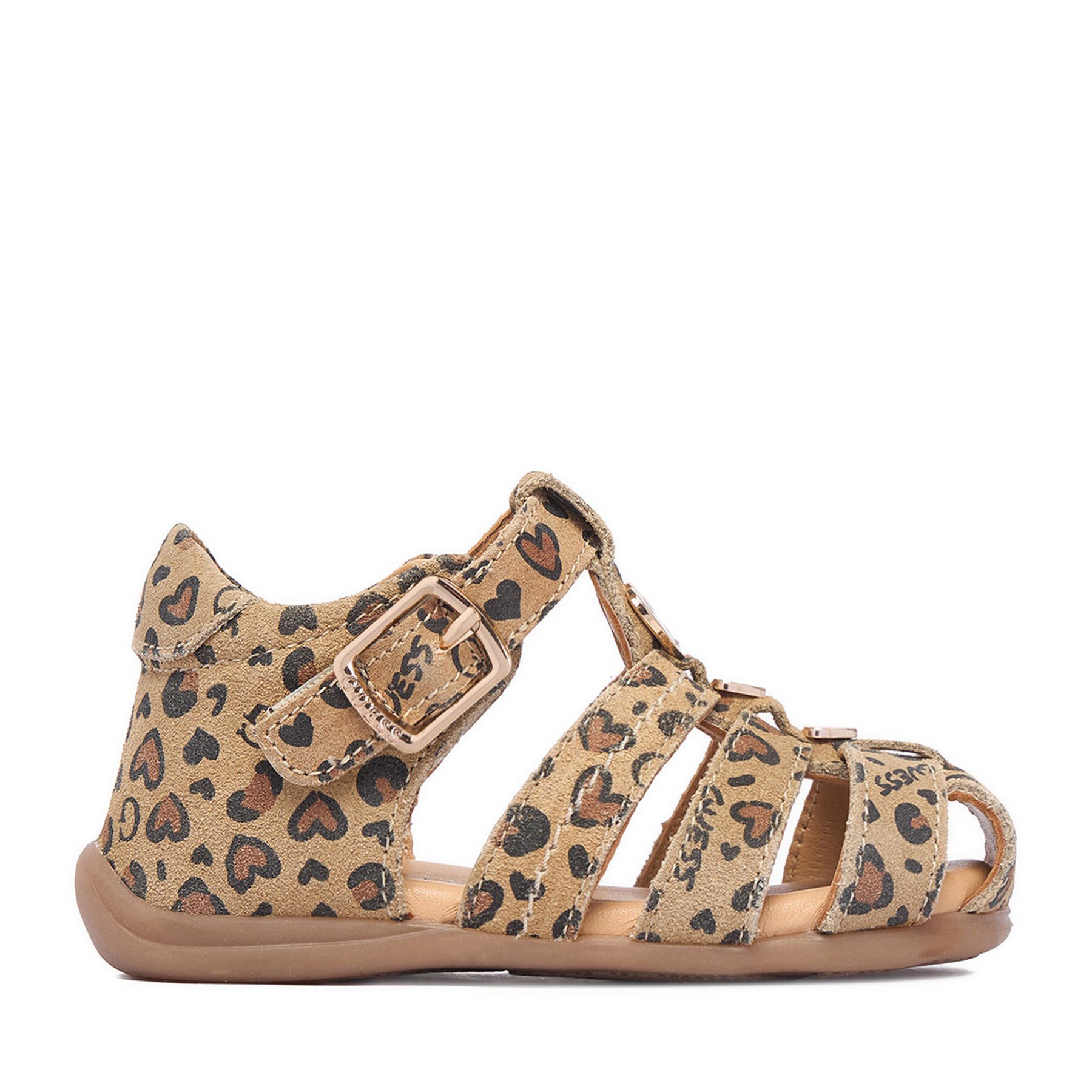 Guess Sandalen für Mädchen, Braun Sandale