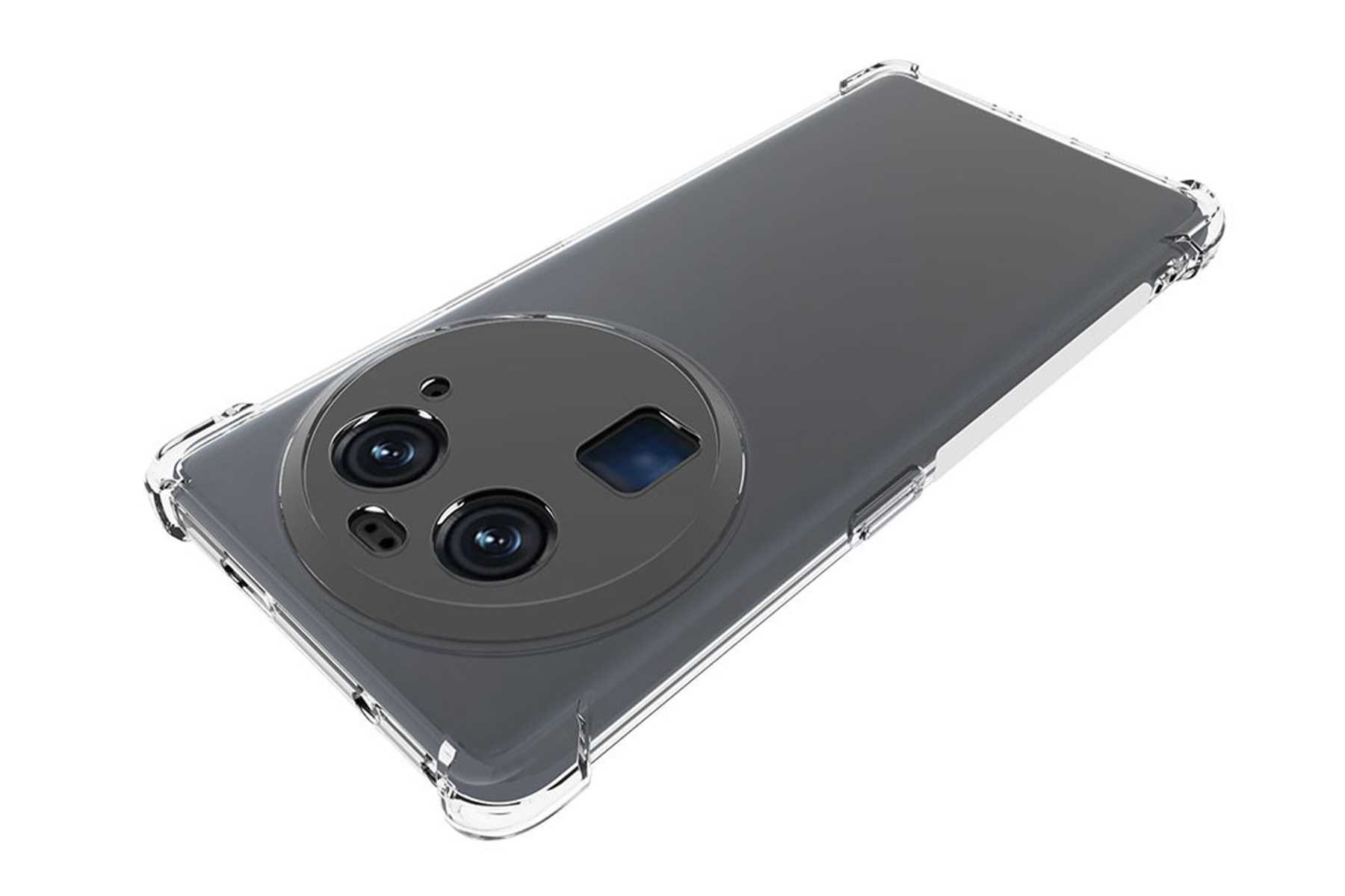 mtb more energy Smartphone-Hülle Clear Armor Case für Oppo Find X6 (PGFM10, 6.74), Transparente TPU Schutzhülle Case Backcover mit Anti-Shock Verstärkung