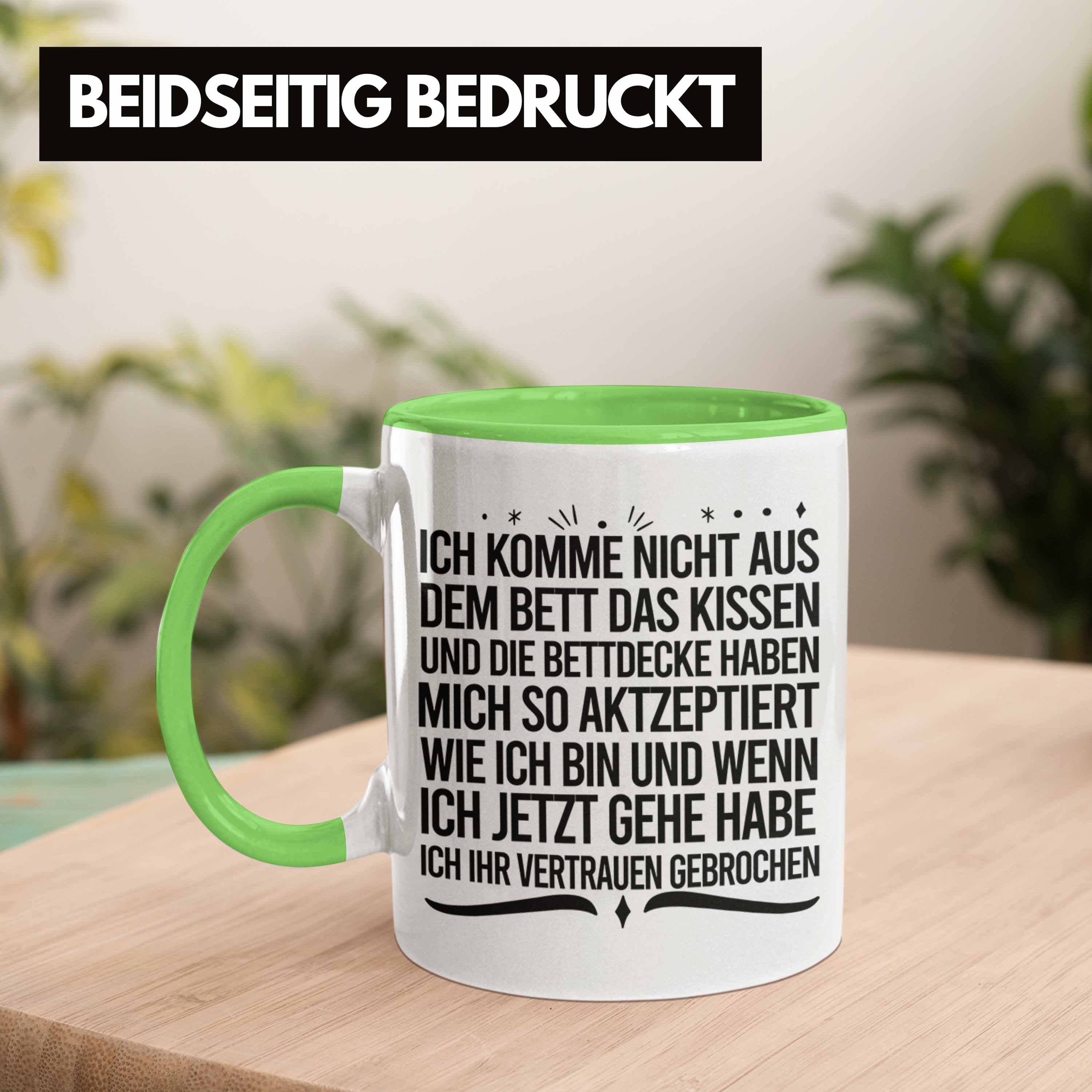 Mädchen Trendation Geschenkidee für Trendation Tasse Jungs Tasse Lustige - Grün