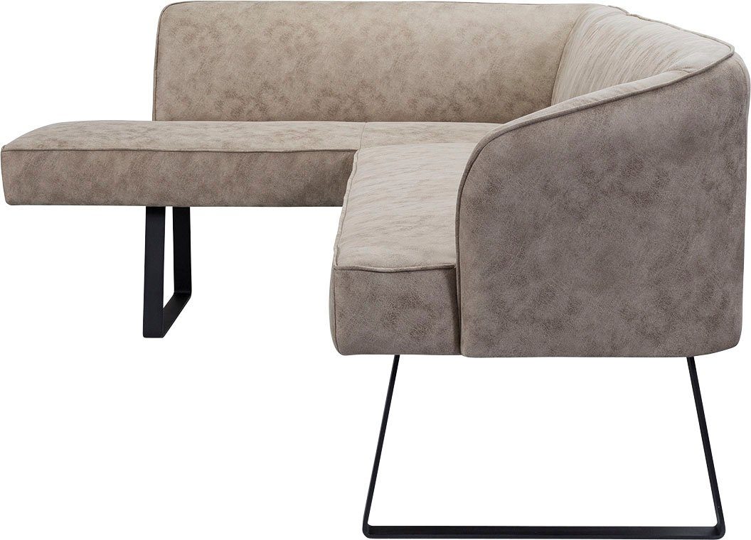 exxpo - sofa Americano, Metallfüßen, und Qualitäten mit in verschiedenen fashion Keder Eckbank Bezug