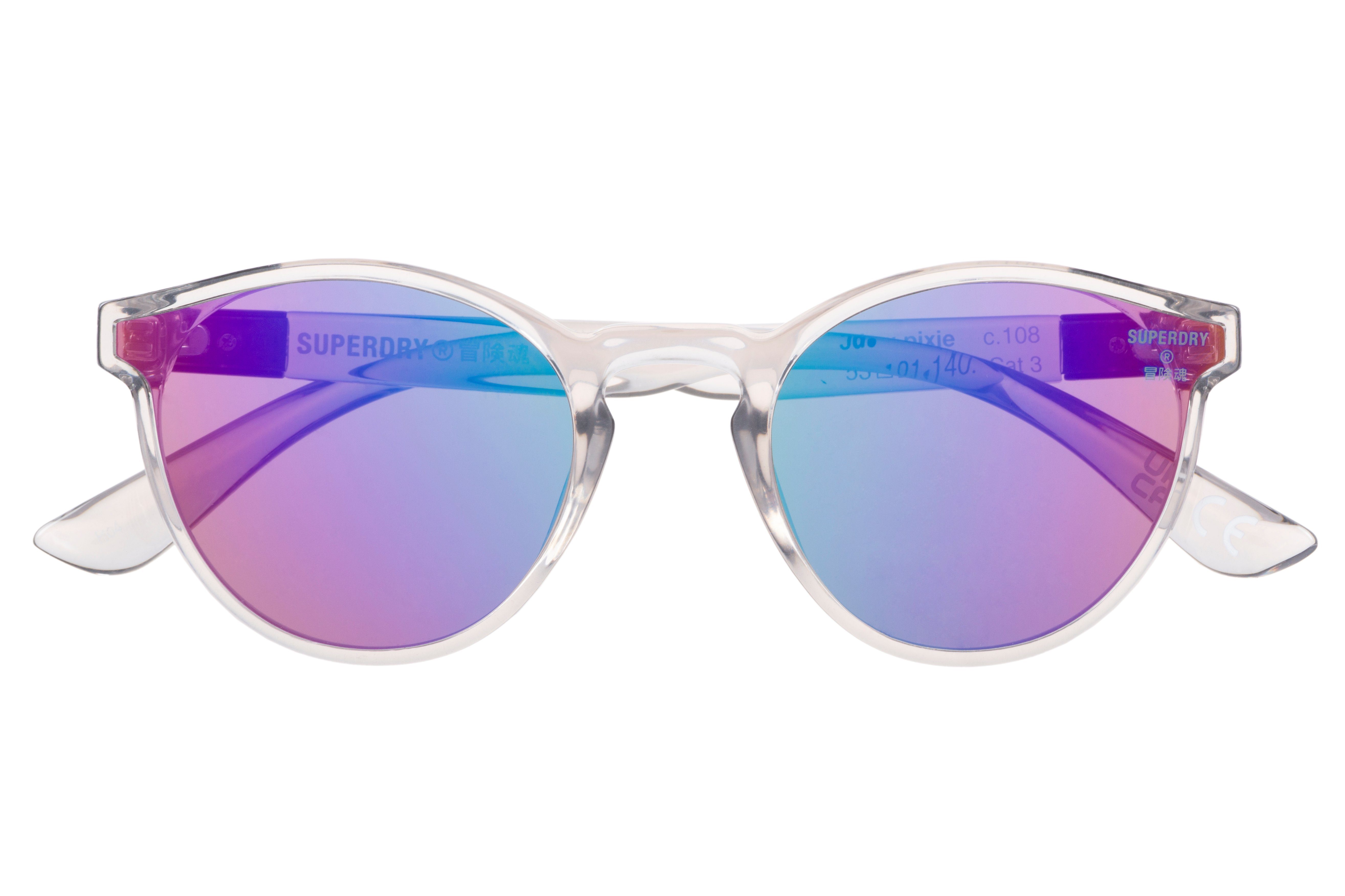 Superdry Sonnenbrille Xpixie 108 Kunststoff, Kategorie 3, 53-21/140