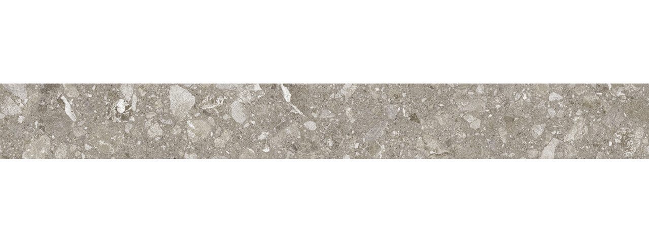 Euro Stone Sockelfliese Fliesen-Sockelleiste Terra 7 x 60 cm greige, Feinsteinzeug, Beige Grau