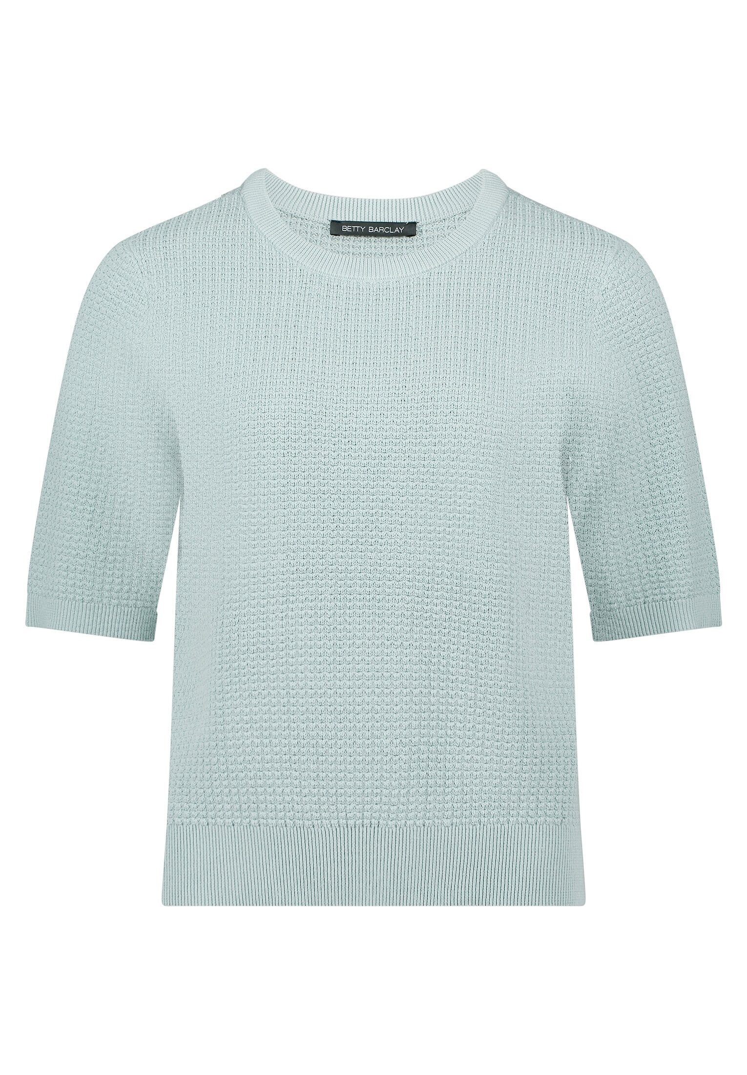 Betty Barclay Kurzarmshirt Strick, Damen mit Struktur (1-tlg)