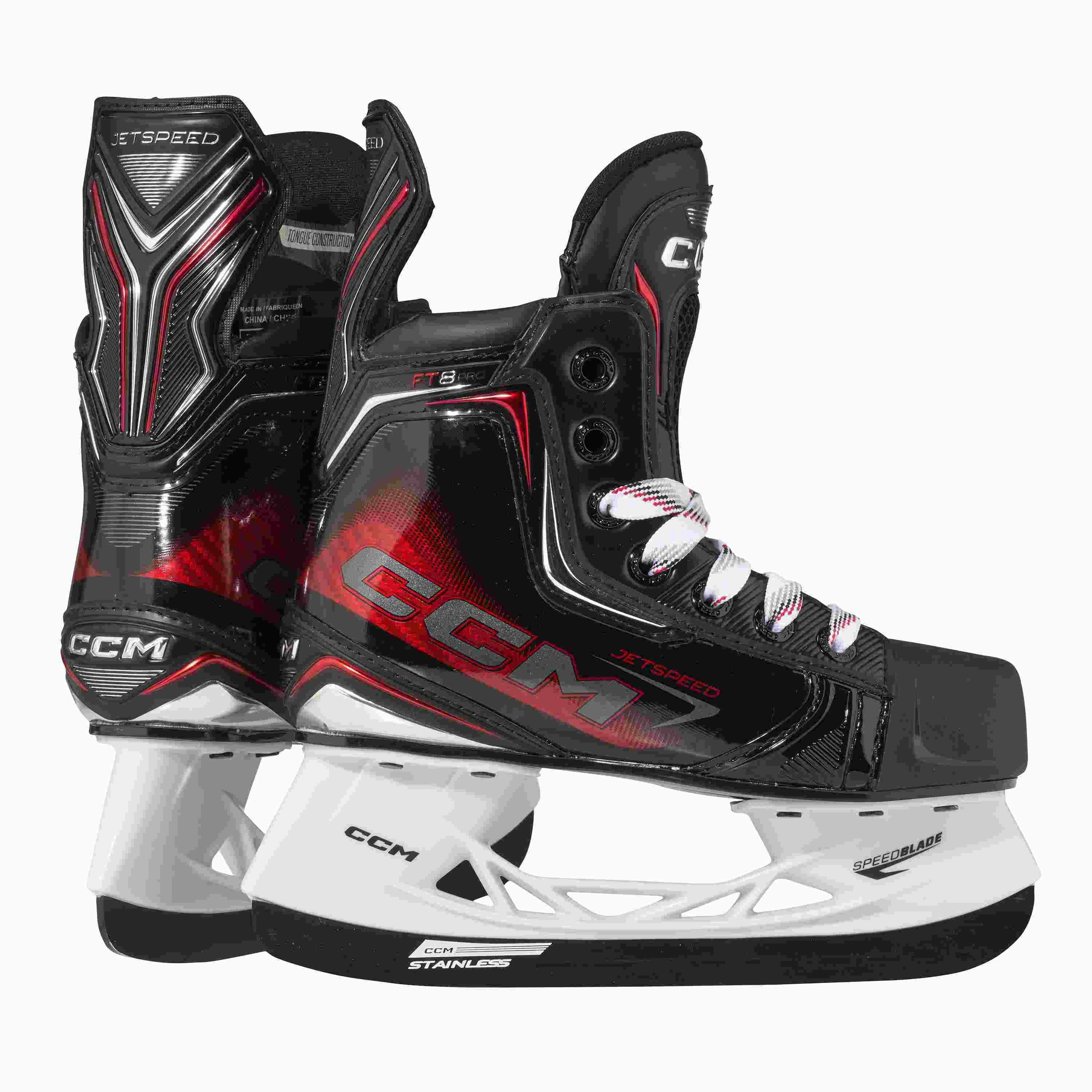 CCM Schlittschuhe Schlittschuhe CCM JETSPEED FT8 PRO Bambini bis 31.5