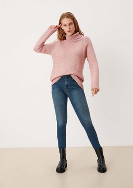 s.Oliver 7/8-Jeans Super Skinny: High Waist-Jeans Waschung