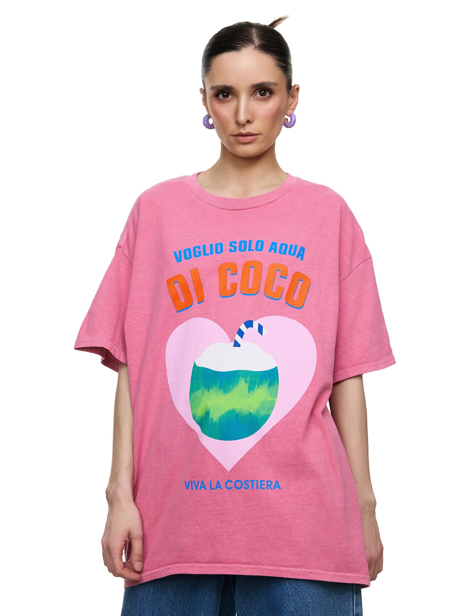 Worldclassca T-Shirt Worldclassca Oversized Print DI günstig online kaufen
