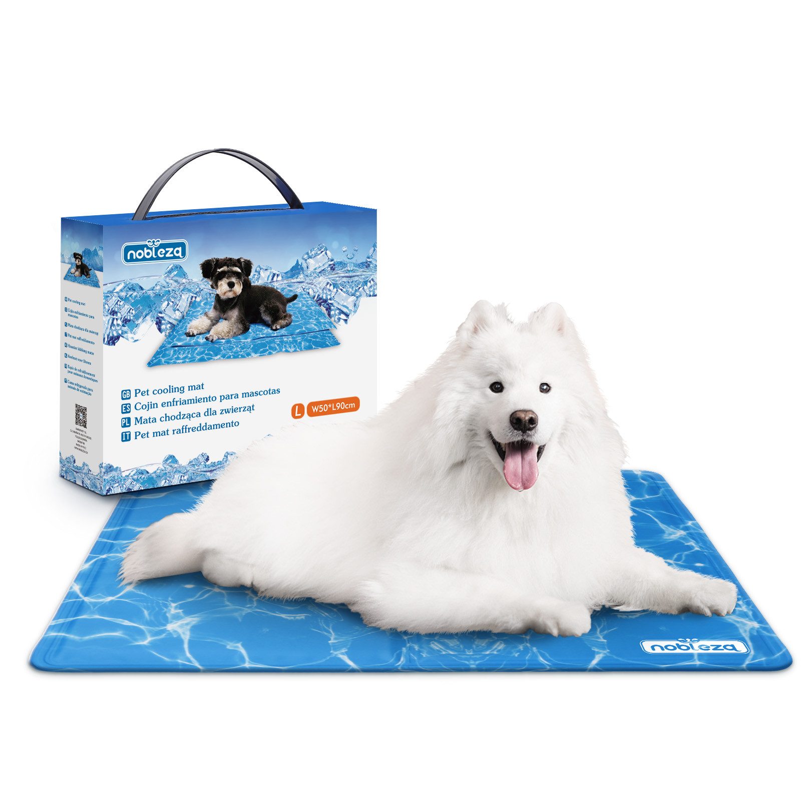 nobleza Hundematte Kühlmatte Hunde Kühlkissen Kühl günstig online kaufen