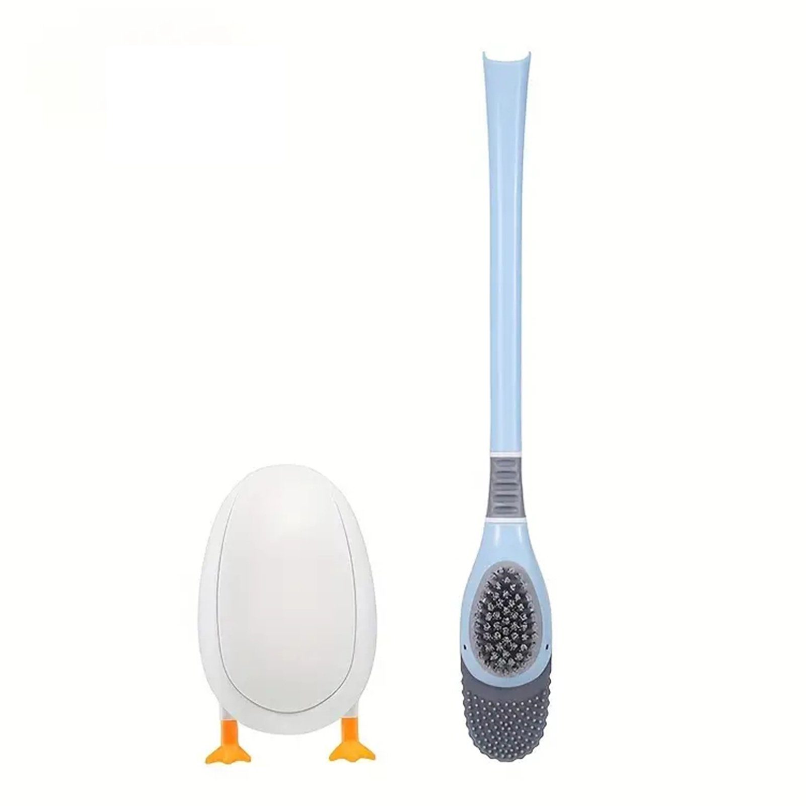 Blusmart WC-Reinigungsbürste Aufbewahrungsregal Für Toilettenbürsten Aus Silikon Mit Niedlichen blue