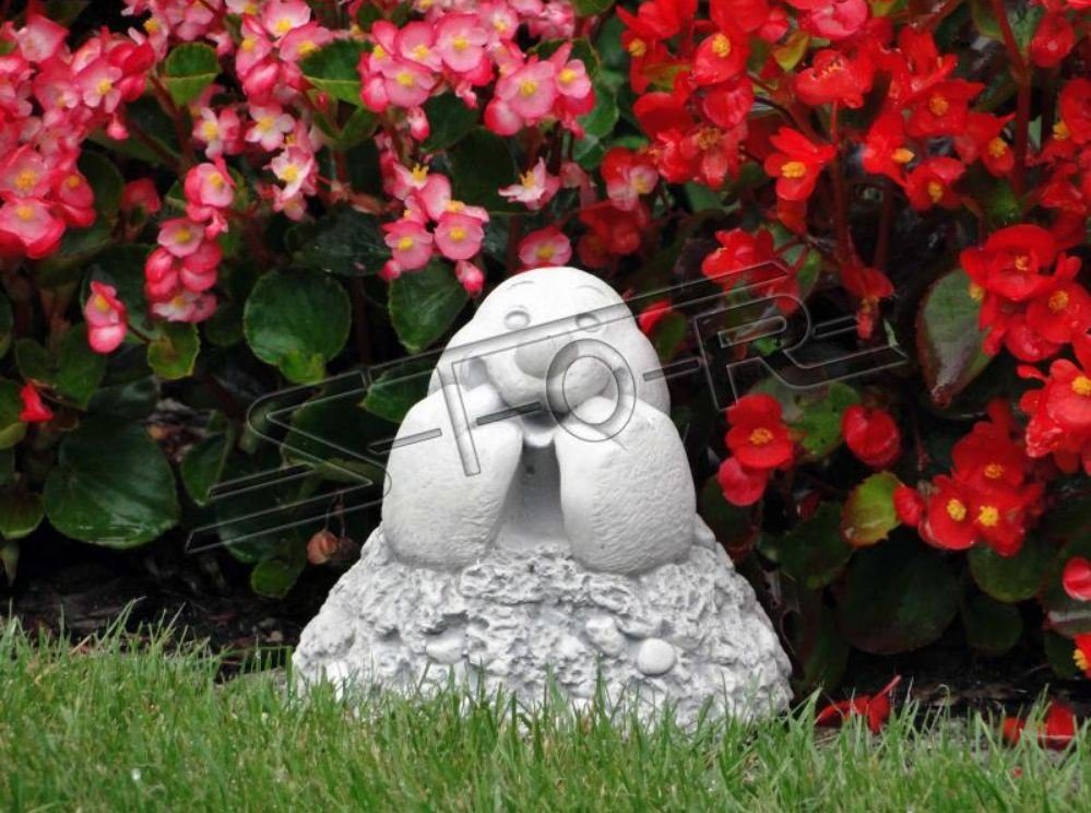 JVmoebel Skulptur Garten Dekoration Maulwurf Terrasse Stein Figuren Figur Deko Statue