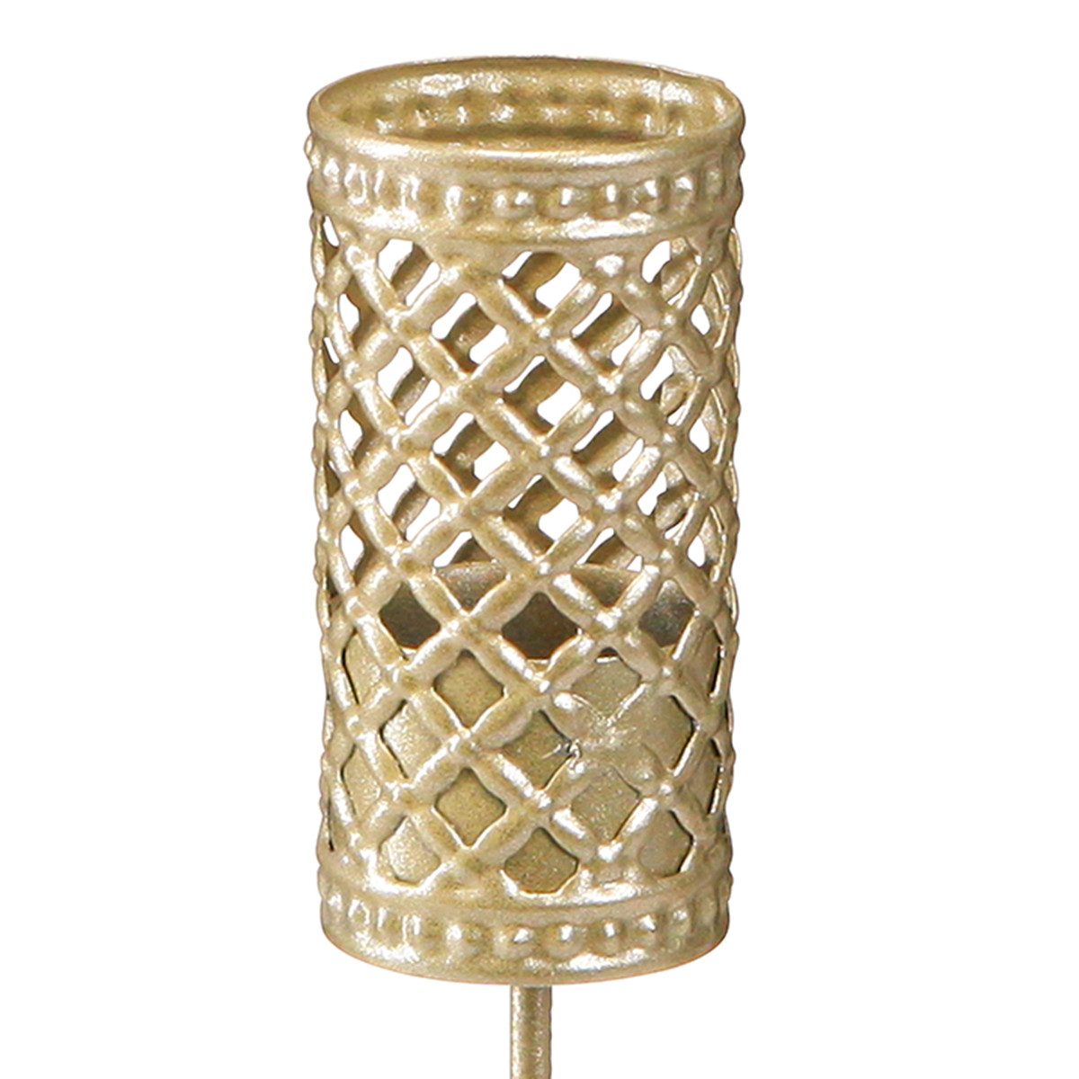 Florists Products Kerzenhalter Elegante Steckhalter für Stabkerzen mit filigranem Design, 4 Stück