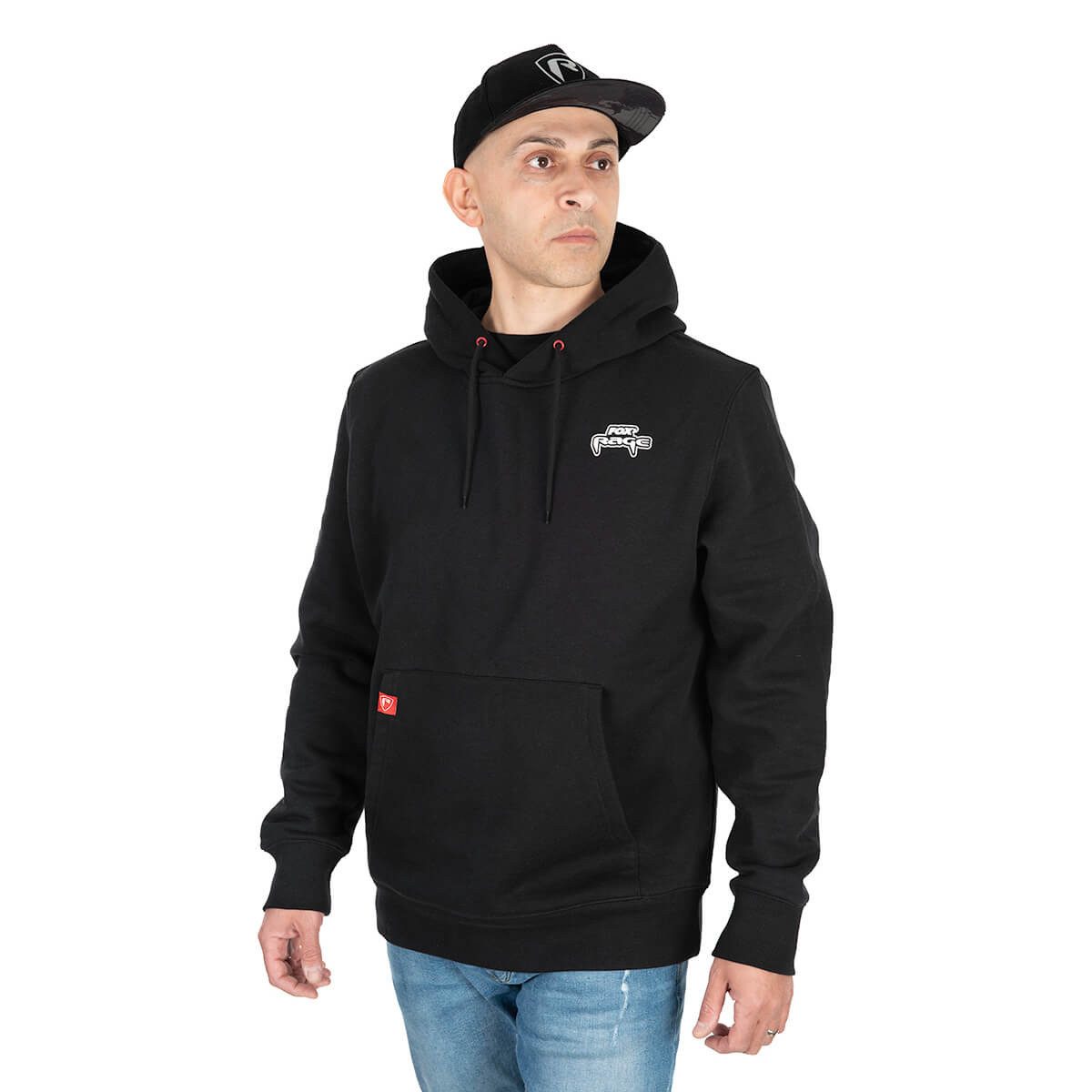 Fox Rage Kapuzenpullover Fox Rage Ragewear Hoodie Kapuzenpullover Schwarz