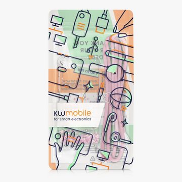 kwmobile Handyhülle Hülle für Xiaomi Redmi Note 12 Pro+ (5G), Silikon Handyhülle mit Kette - Handykette Handyband