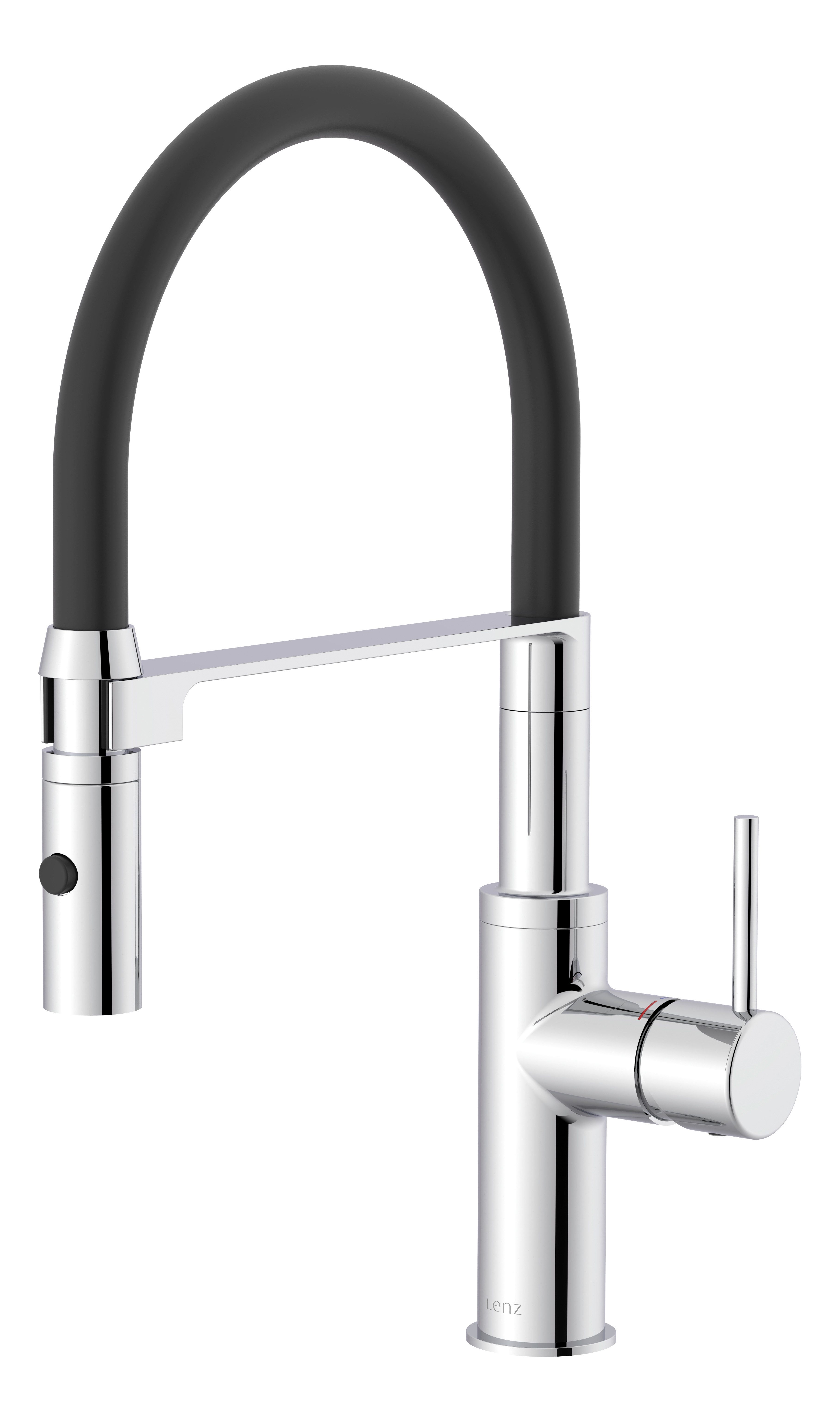 Lenz Küchenarmatur NALU Flexible Pendelbrause mit 2 Strahlarten