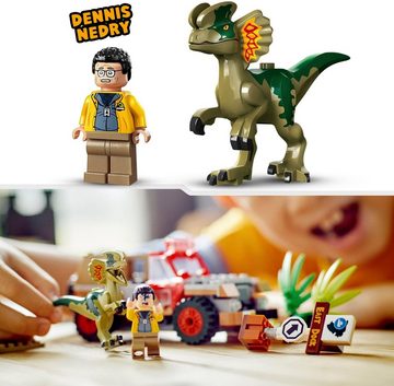 LEGO® Konstruktionsspielsteine Hinterhalt des Dilophosaurus (76958), LEGO® Jurassic Park, (211 St), Made in Europe