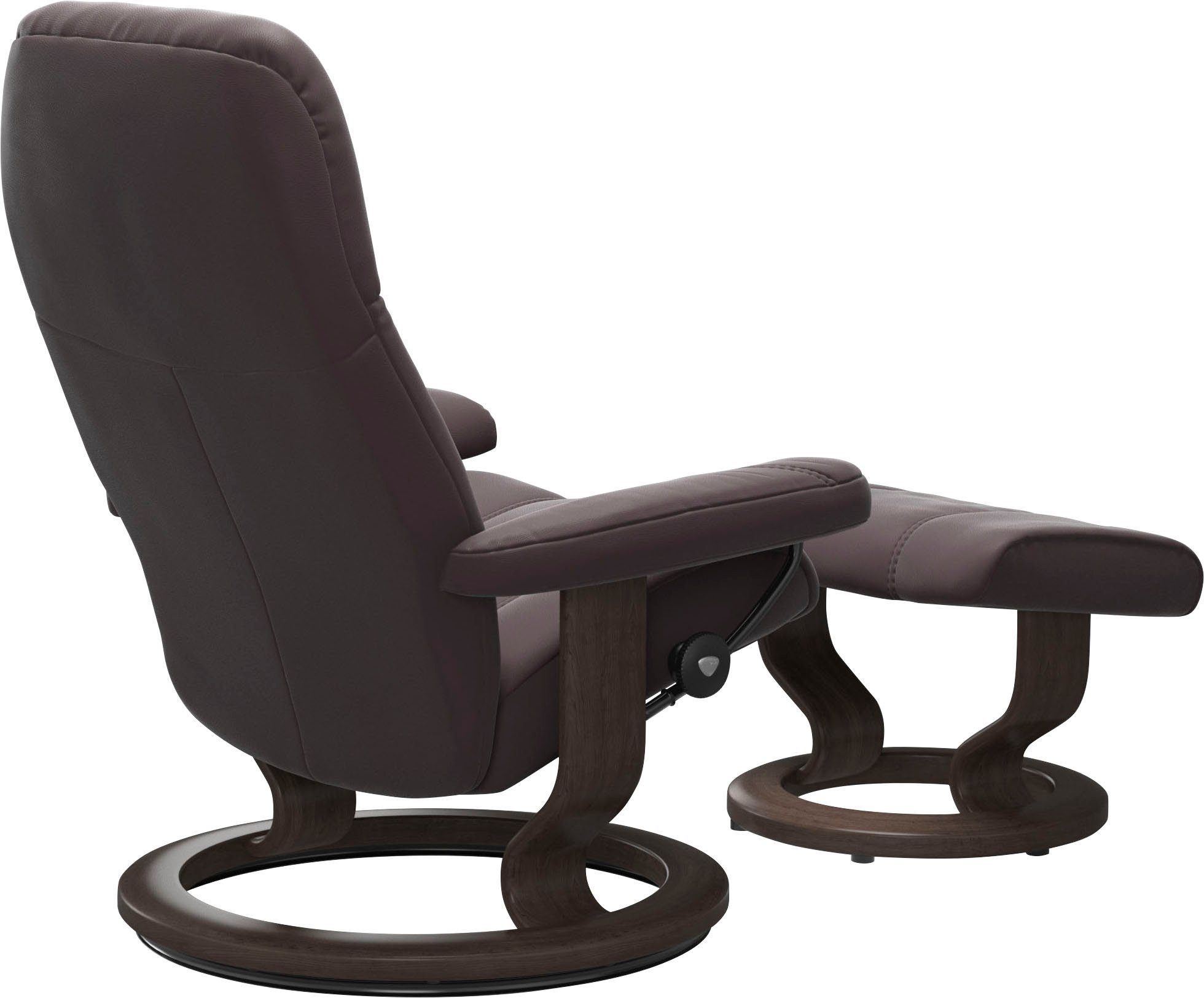 Wenge Größe M, Classic mit Gestell Consul, Stressless® Relaxsessel Base,