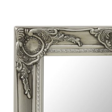 furnicato Wandspiegel im Barock-Stil 50x50 cm Silbern