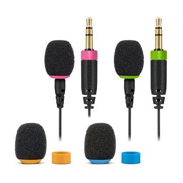 RODE Microphones Mikrofon Rode Colors 2 Identifikations-Set + Mikrofasertuch