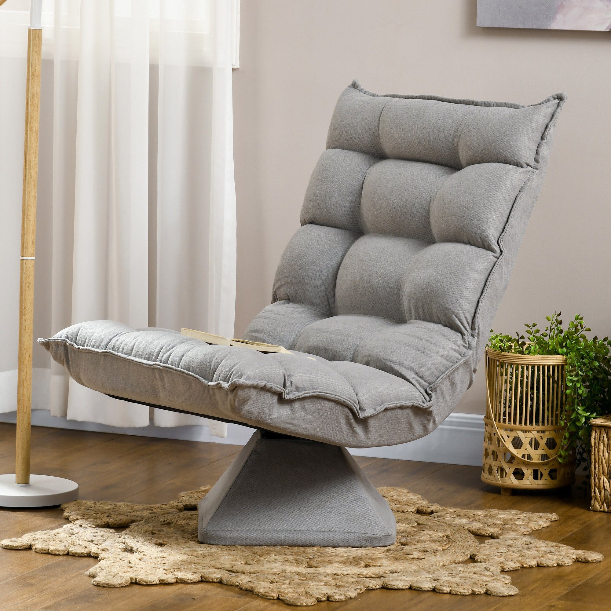 HOMCOM Relaxsessel Drehbarer Meditationsstuhl mit verstellbarer günstig online kaufen