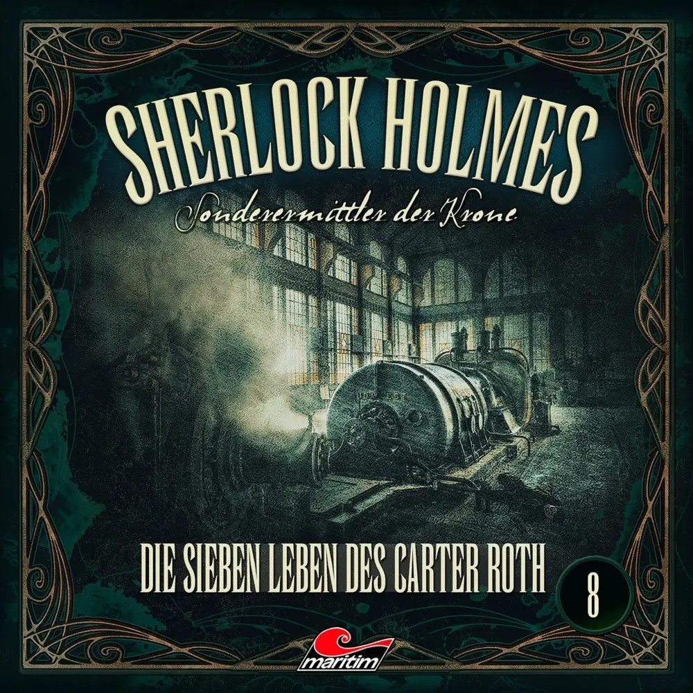 Hörspiel Sherlock Holmes - Die sieben Leben des Carter Roth. Tl.8, 1 Audio-CD