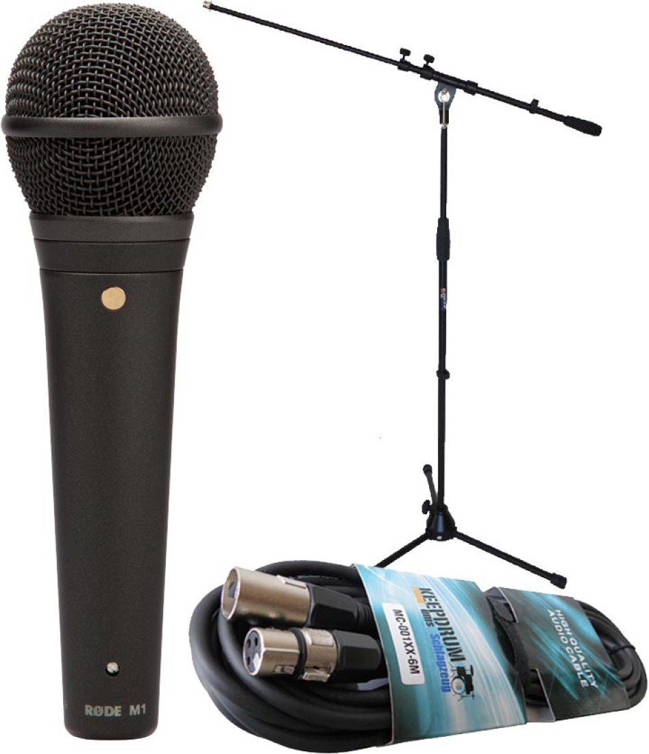 RØDE Mikrofon »Rode M1 Mikrofon + Mikrofonständer + Kabel«