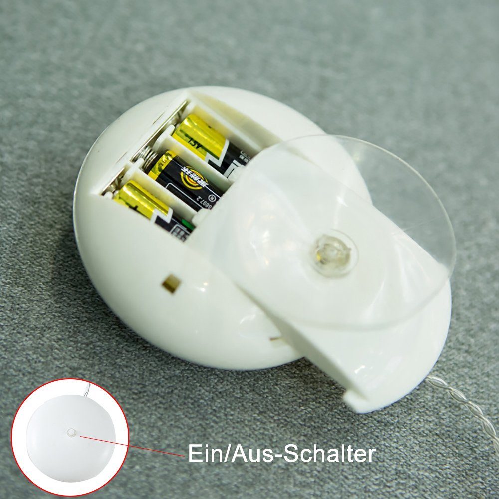 Qualra LED-Lichterkette LED Sterne Weihnachtsbeleuchtung Lichterkette günstig online kaufen