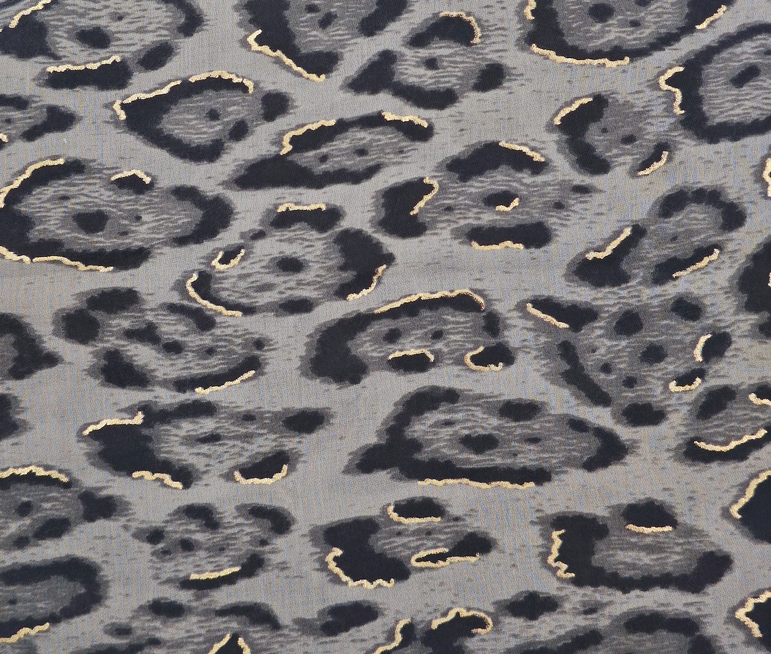 styleBREAKER Modeschal Schal Leoparden Muster Gold Metallic, (1-St) günstig online kaufen