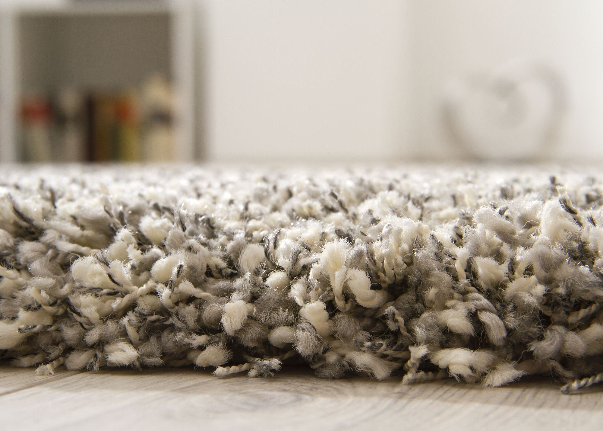 Steffensmeier Hochflor-Teppich Twilight, Rechteckig, Ragolle Hochflorteppich Shaggy Langflor