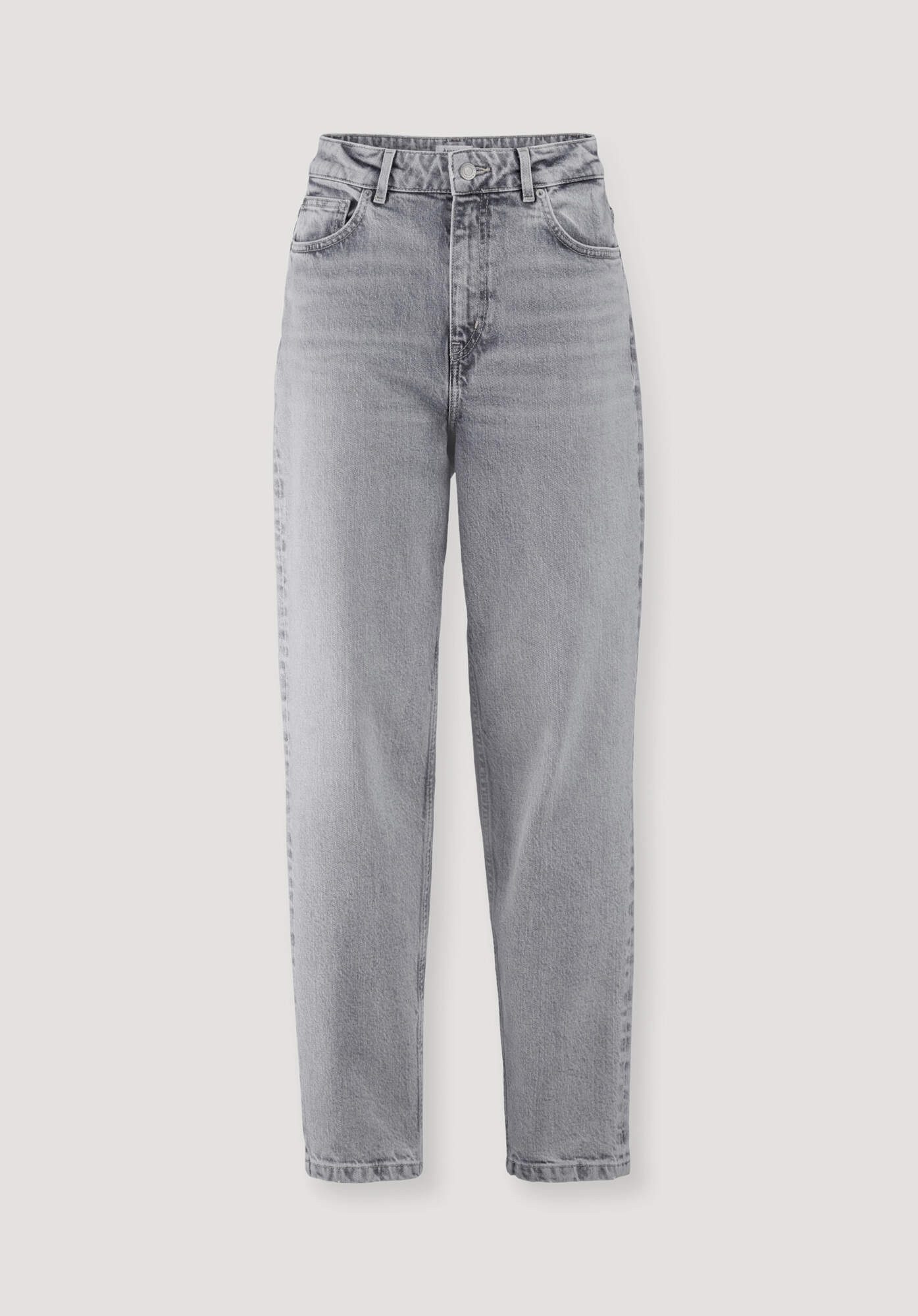 Hessnatur 5-Pocket-Jeans NELE High Rise Barrel Leg aus Bio-Denim (1-tlg)