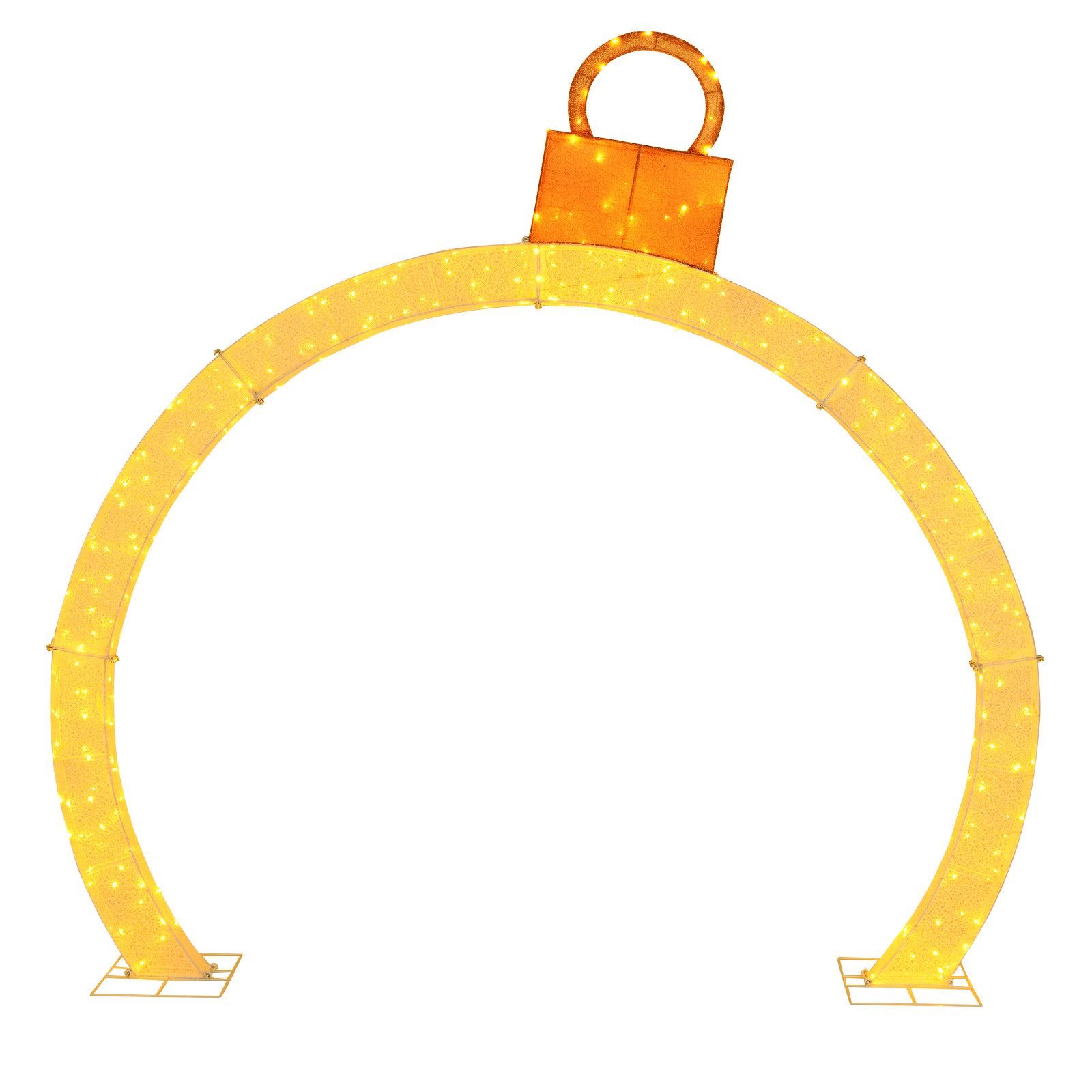 COSTWAY Weihnachtsfigur (1 St), 313cm LED günstig online kaufen
