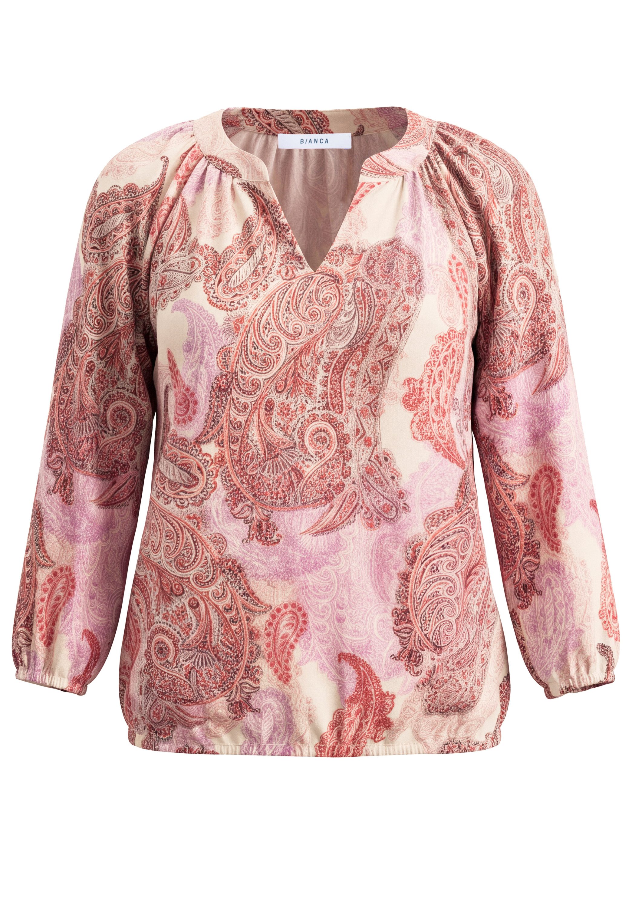 bianca Print-Shirt MALA in trendigem Paisley-Dessin
