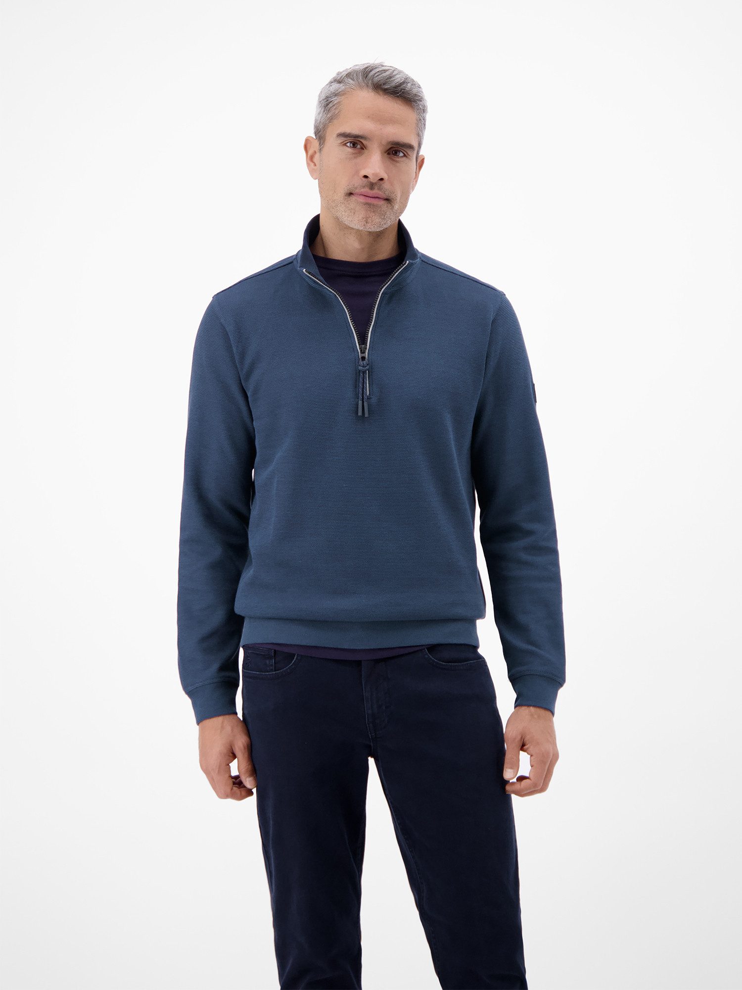 LERROS Sweatshirt Troyer in hochwertiger Sweatqualität günstig online kaufen