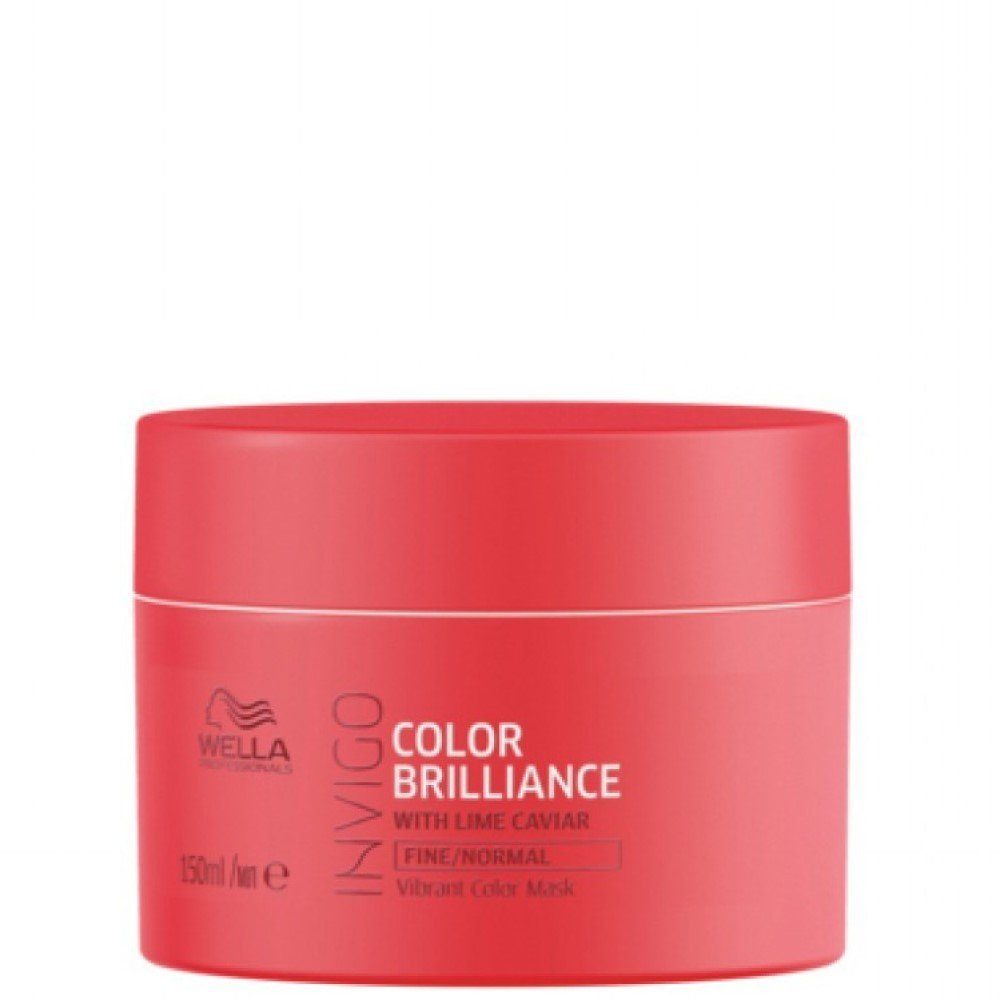 Geschenkset ml ml Brilliance + Invigo Haarpflege-Set Professionals 150ml Wella 250 + 200 Mask Color Shampoo + Conditioner