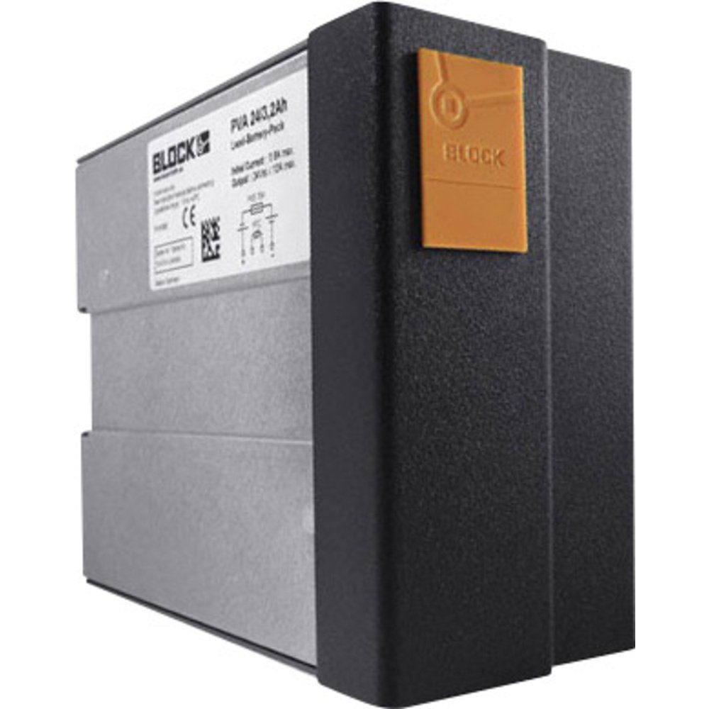 Block BLOCK PVA 24/7Ah PVA 24/7Ah Industrielle USV-Anlage Hutschienen-Netzteil