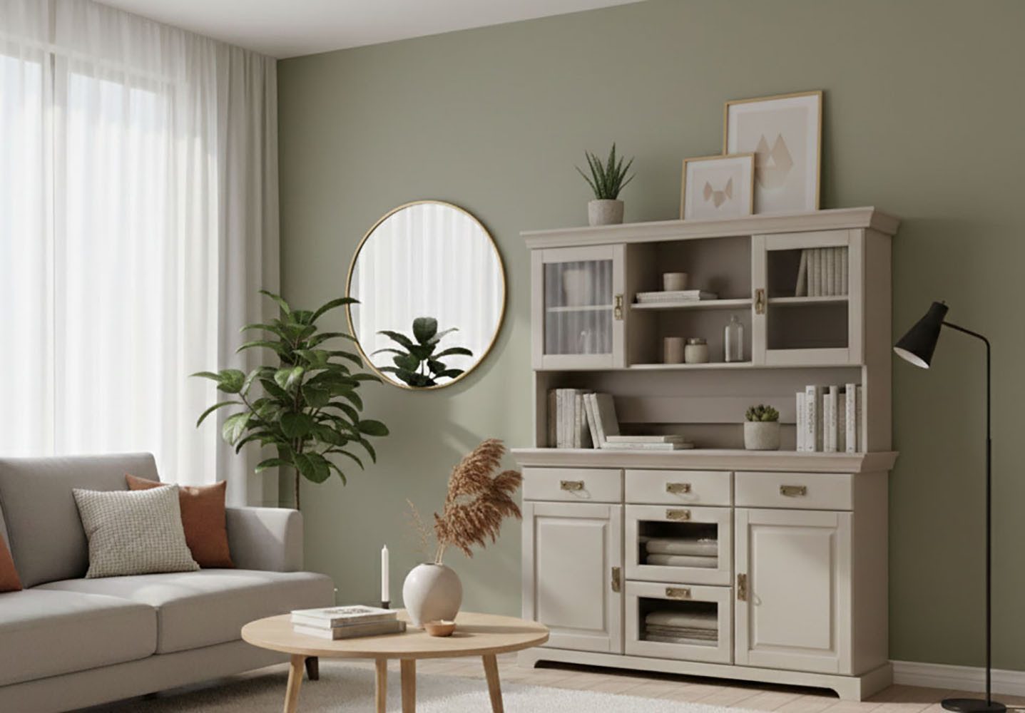 OTTO home Buffet Rügen FSC® zertifiziertes Massivholz, im Landhausstil