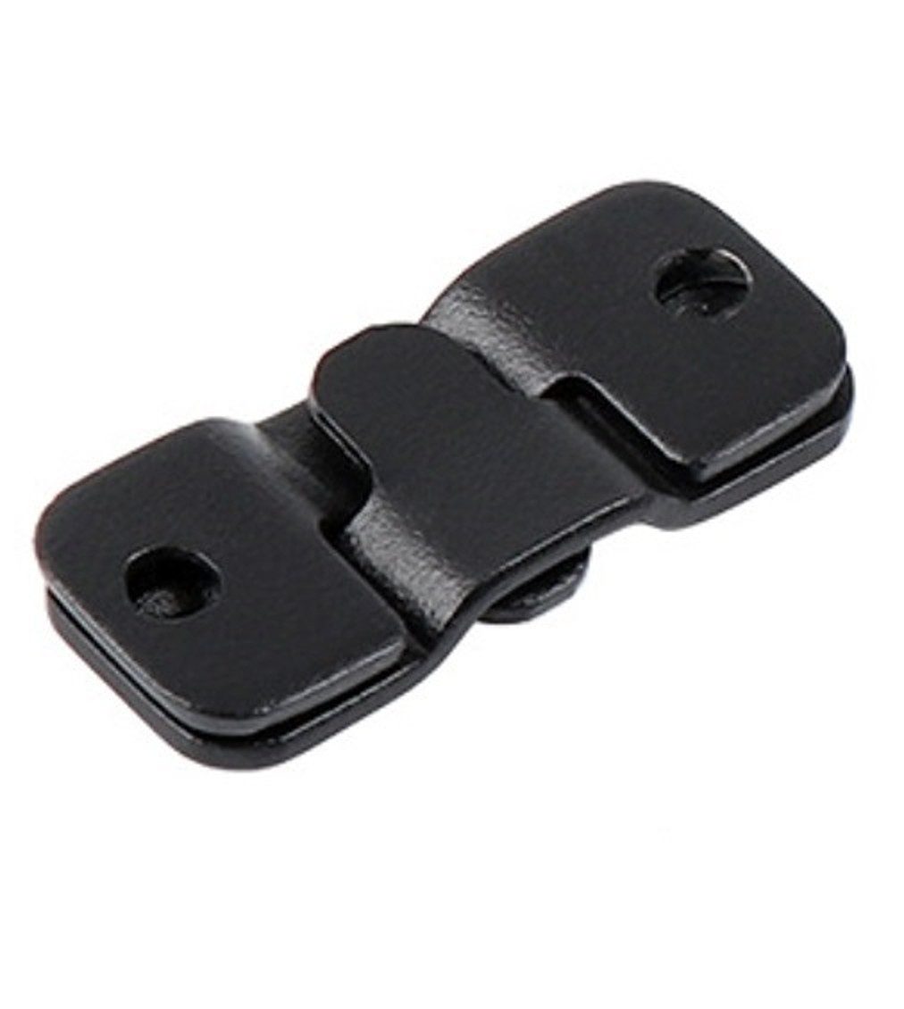 Flachverbinder 4 Paar Möbel Steckverbinder - Schwarz, 44x19 mm Couchverbinder