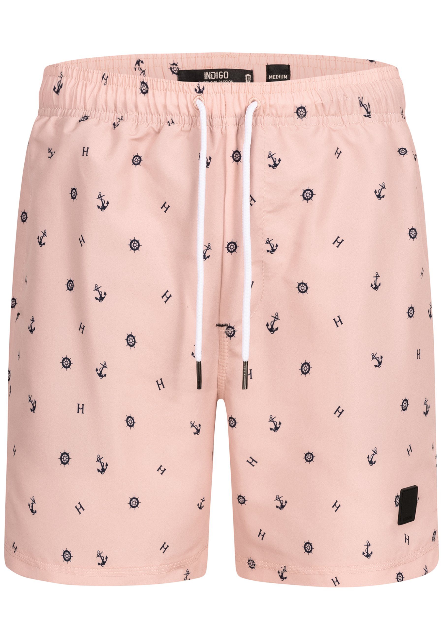 Indicode Badeshorts Maya mit detailreichem Muster, günstig online kaufen