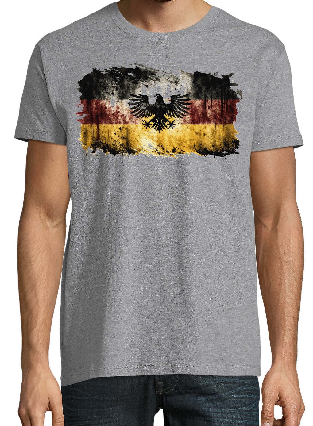 Youth Designz Print-Shirt Vintage Deutschland Herren günstig online kaufen