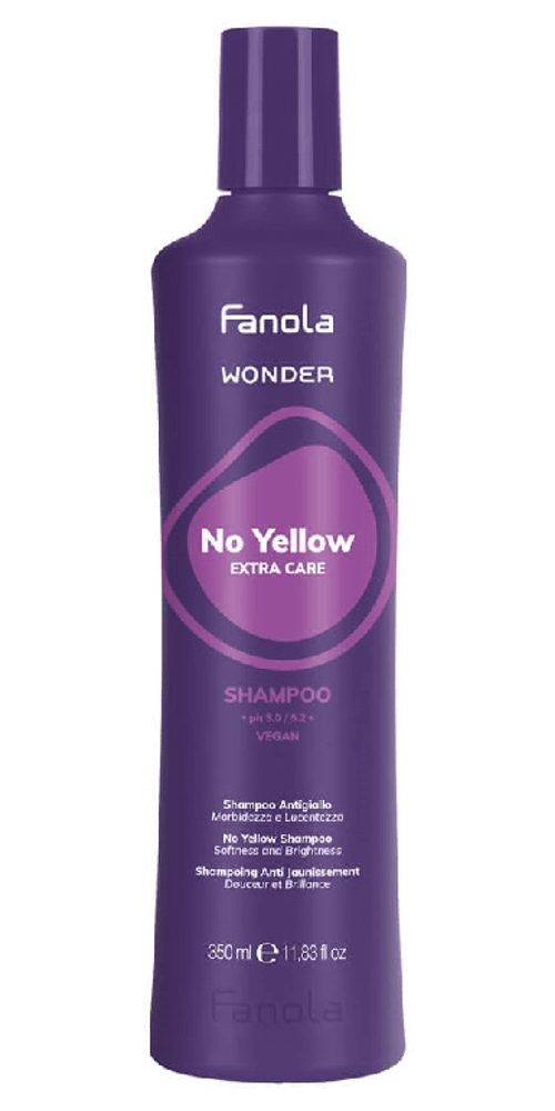 Fanola Haarshampoo Fanola Wonder No Yellow Shampoo 350ml