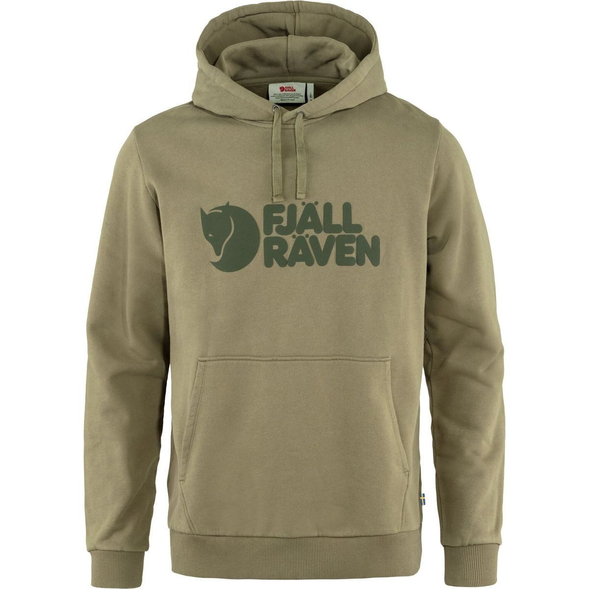 Fjällräven Sweatshirt Logo Hoodie M Hochwertiger Hoodie aus Bio-Baumwolle mit gemütlicher Kapuze, ideal