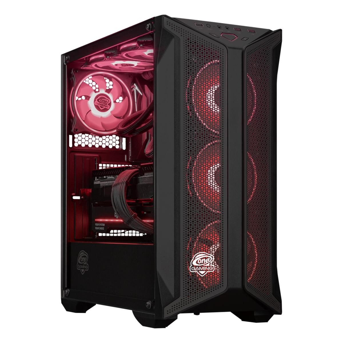 ONE GAMING Gaming PC AN032 Gaming-PC (AMD Ryzen 5 5500, GeForce RTX 5060 Ti, 16 GB RAM, 512 GB SSD, Luftkühlung)