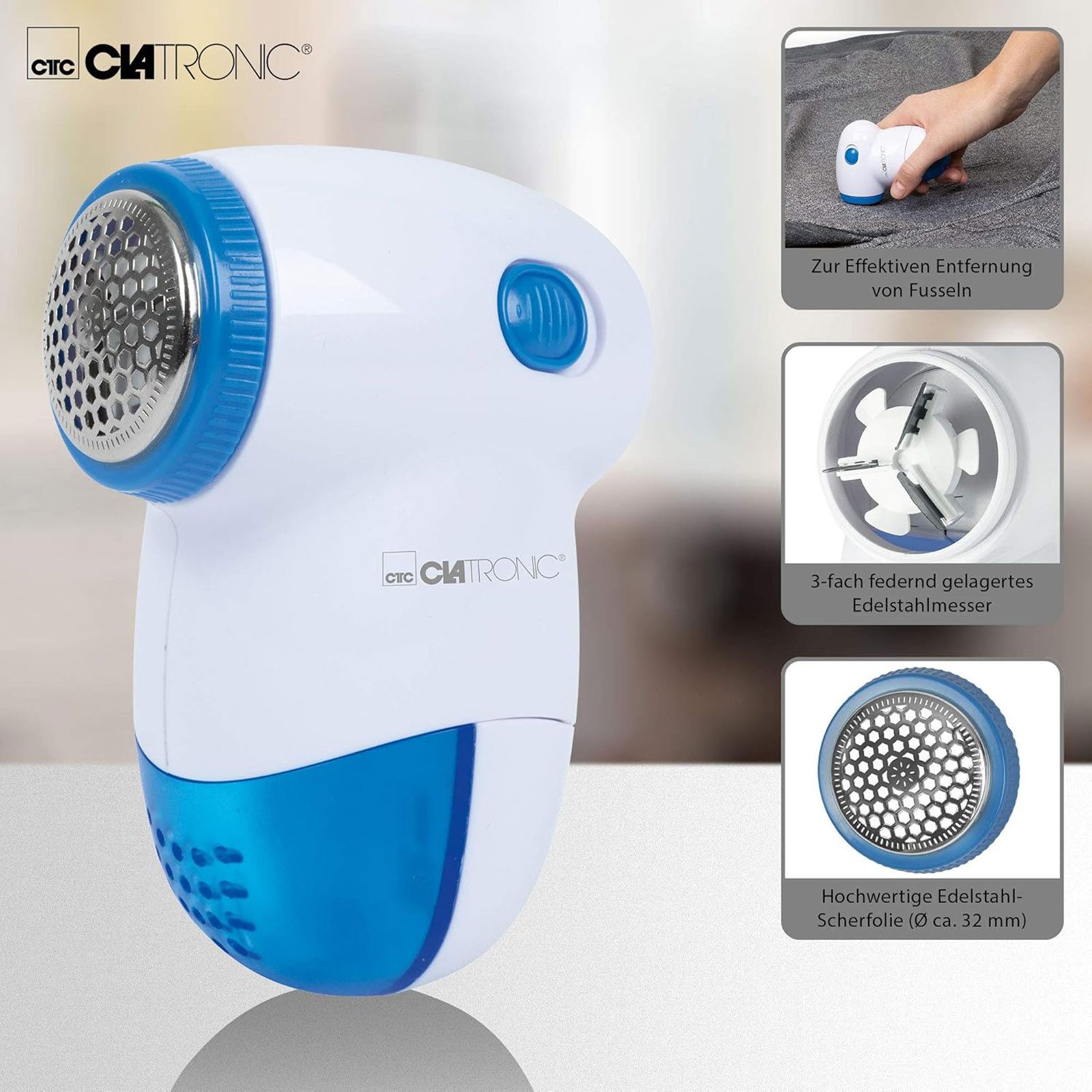 CLATRONIC Dampfbürste TC 3758