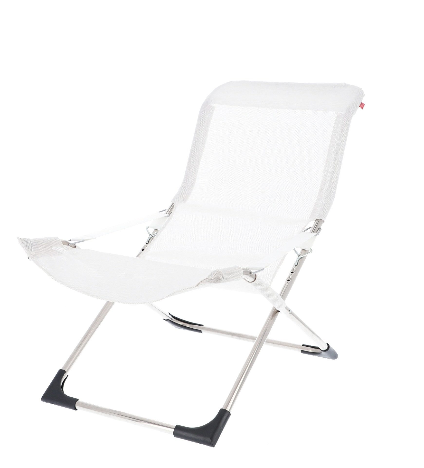 Fiam Gartensessel Fiesta aus Aluminium, Weiß