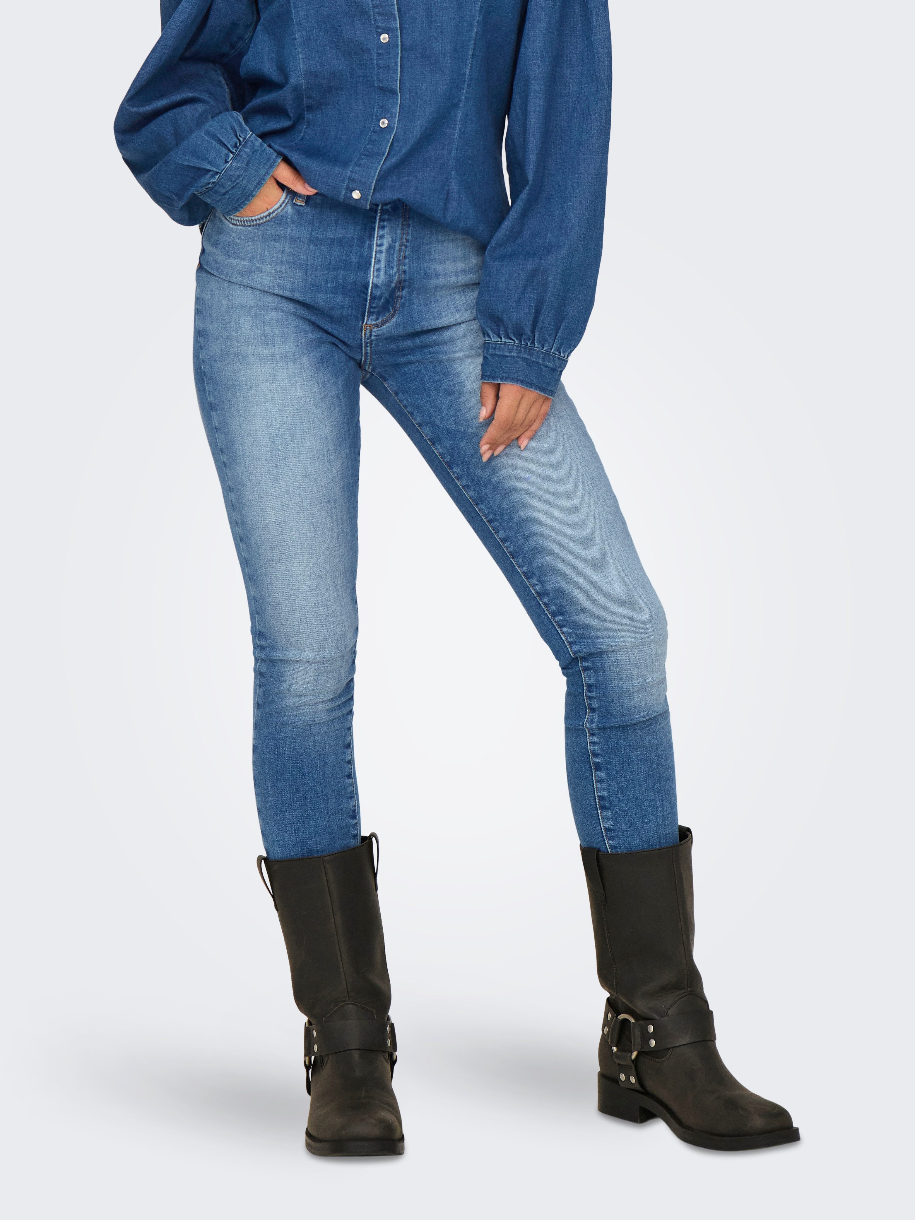 ONLY Skinny-fit-Jeans ONLFOREVER ICON HW SK LAK DNM GEN474NOOS