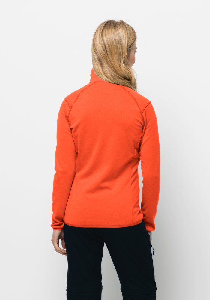 Jack Wolfskin Fleecejacke vibrant-orange FZ W FORTBERG