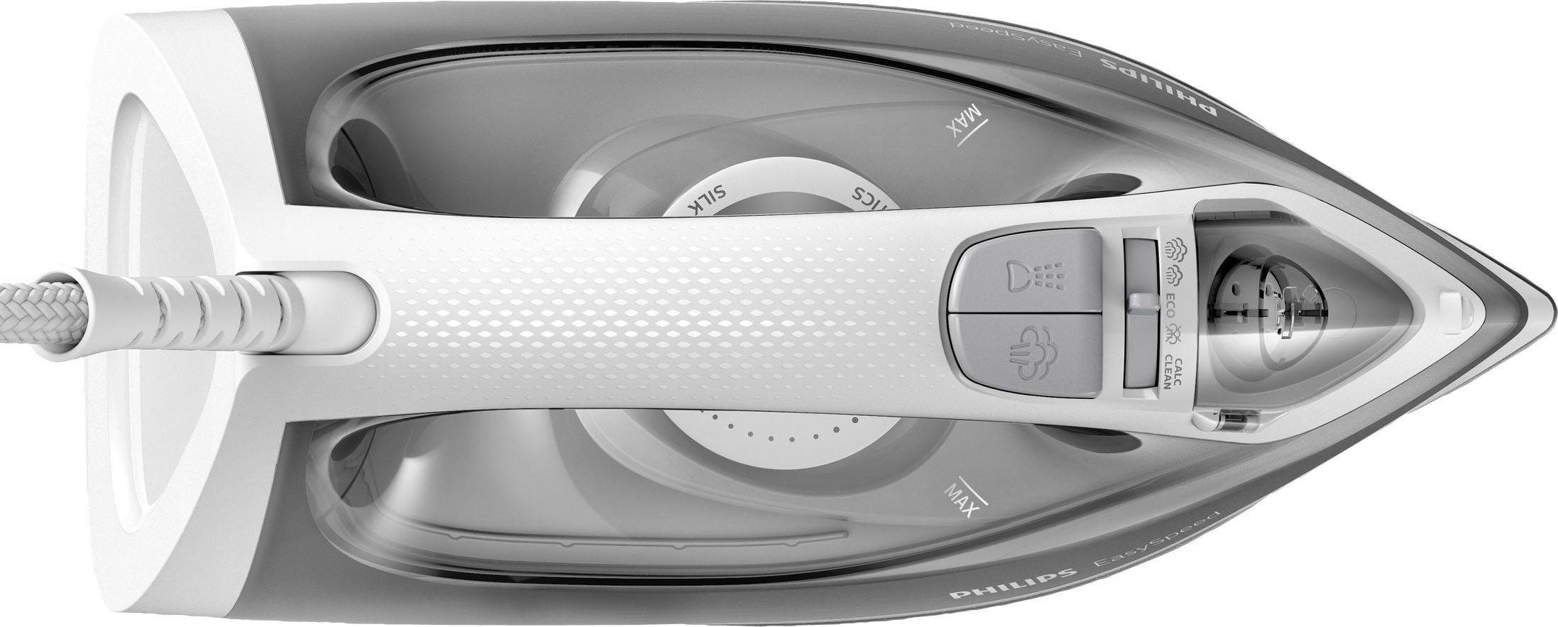 Philips Dampfbügeleisen GC1751/80 EasySpeed, 2000 W, Keramik Bügelsohle, mit 220 ml Wassertank und 100 g Dampfstoß