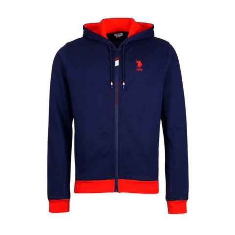 U.S. Polo Assn Kapuzensweatjacke Jacke Hooded Sweatshirt (1-tlg)